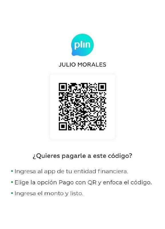 QR de pago Yape / Plin